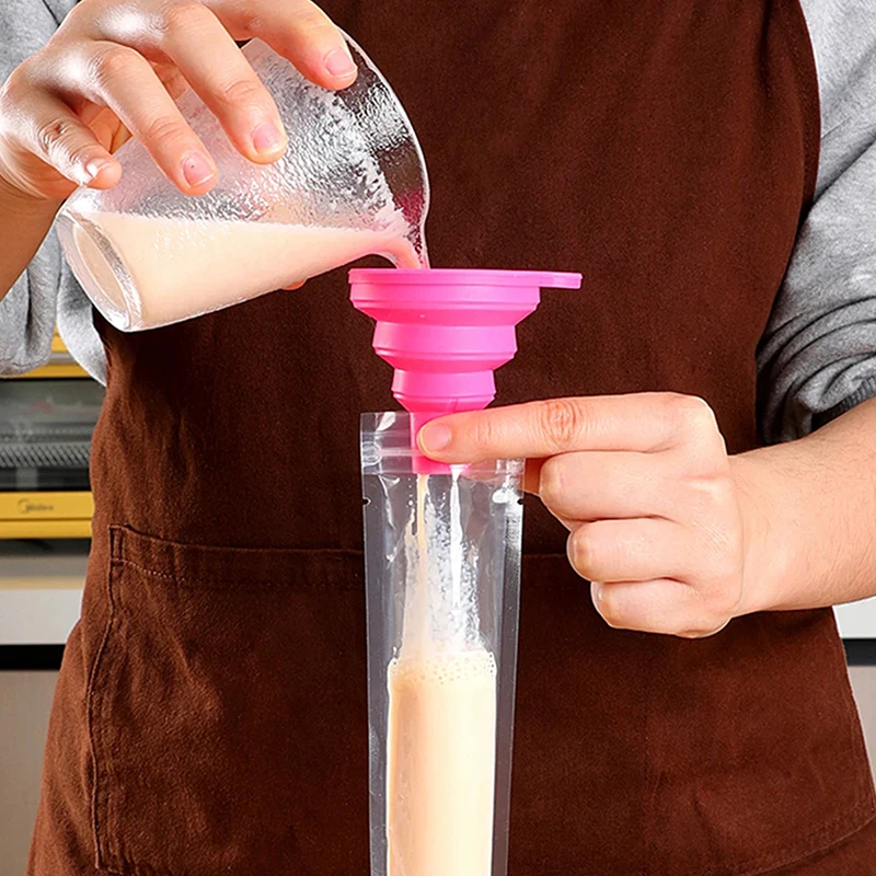 10/20/50pcs Ice Popsicle Bags Disposable Food-Grade Freezer Bag for Liquids Ice Lolly Bag DIY  Homemade Popsicle Bag Mold