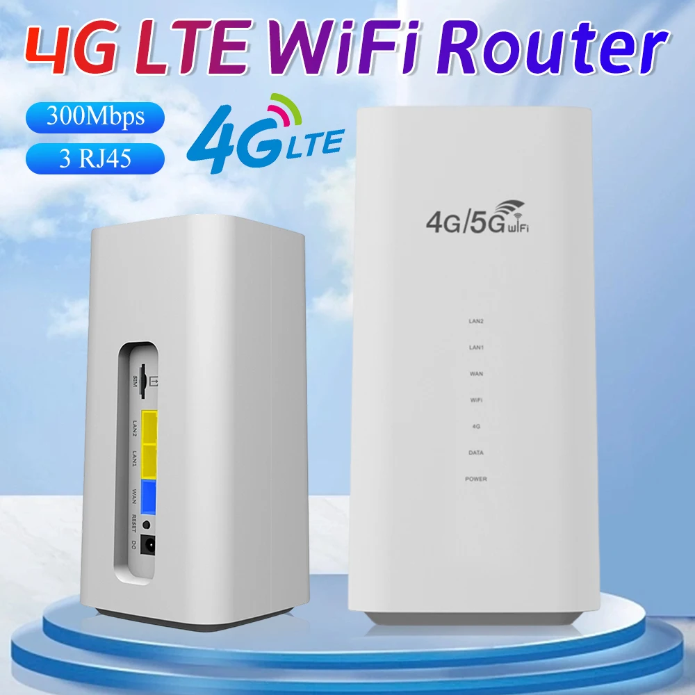 

Разблокированный домашний маршрутизатор CPE 5G со слотом для SIM-карты 4G LTE WiFi 6 Беспроводной модем 5G NSA+SA 4×4 MIMO Маршрутизатор с точкой доступа Wi-Fi для домашнего офиса