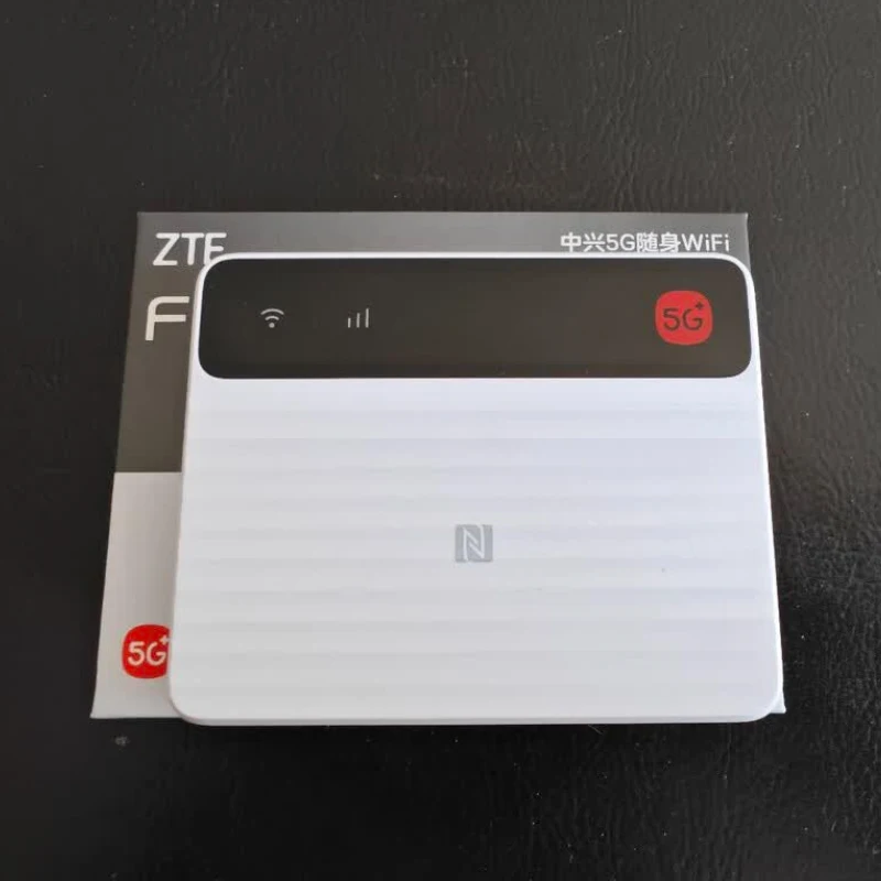 New ZTE 5G Mobile WiFi F50 Pro MU3356 No Battery 5G Sub-6 NSA&SA 4G LTE CAT13 Sim Card WiFi 6 Hotspot Unlocked