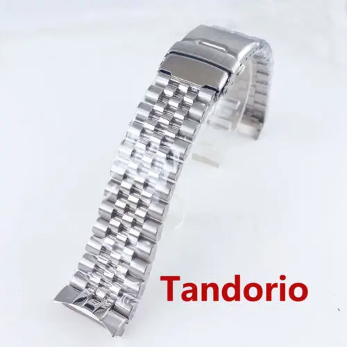 Tandorio 41mm Sapphire Glass 20ATM Waterproof Mens Diver Watch Case fit NH34 NH35A NH36A SKX007 Automatic Movement Ceramic Bezel
