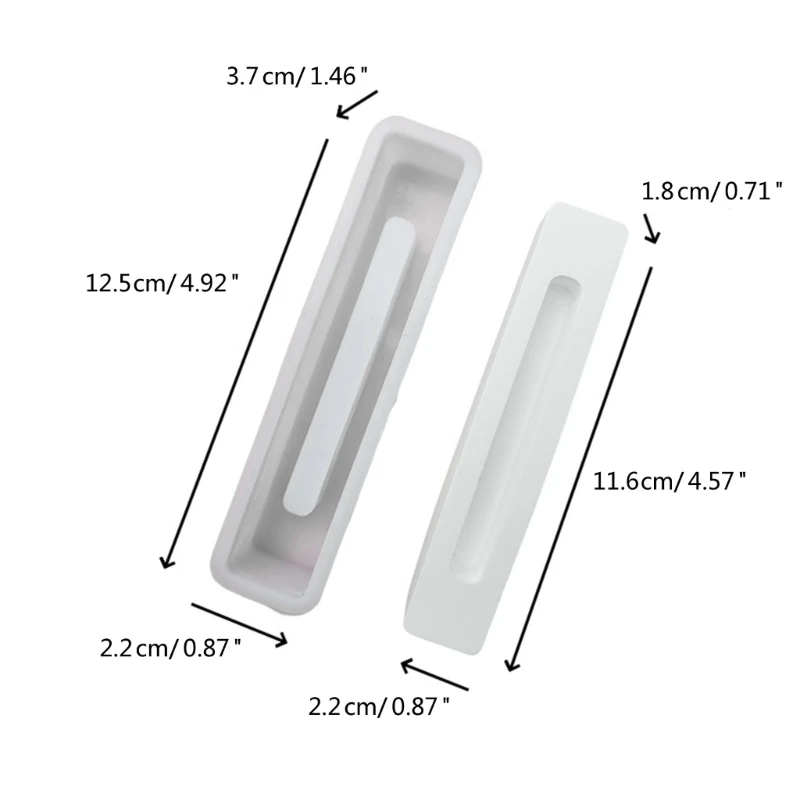 Insert Base Mold Rectangle Stand Base Molds for Making Holder Tealight Holder Handicrafts Holiday H9ED