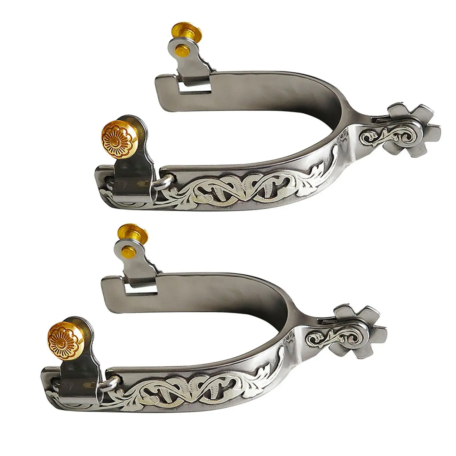 قطعتان من حفازات رعاة البقر للتدريب على المنافسة وركوب الفروسية #4