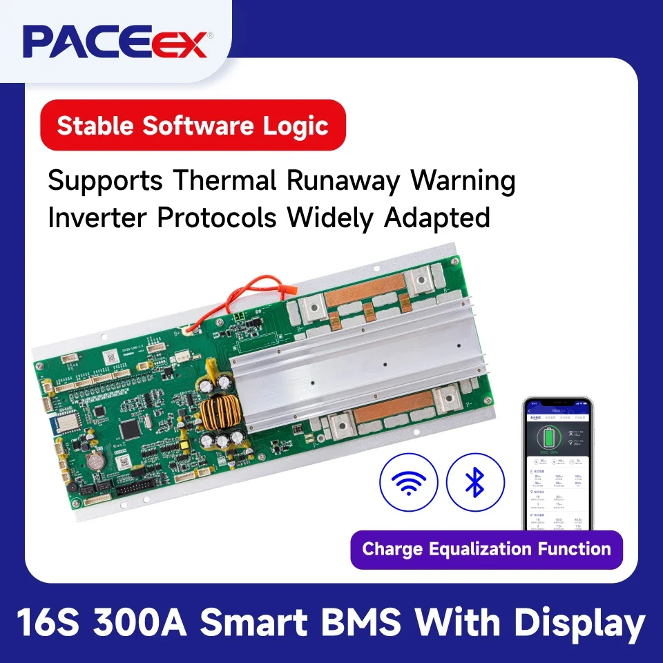PACEex 16S 300A High Qualify BMS Parallel Use of BMS Contact Customer Service