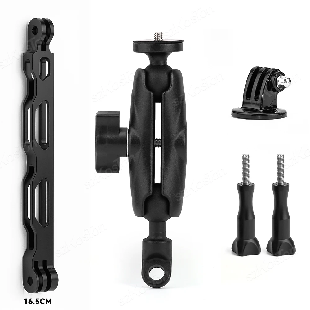 SZKOSTON Für GoPro 13 12 11 10 Motorrad Fahrrad Halter Lenker Halterung Für Insta 360X5X4 DJI OSMO 360 Action 6 5 4 Zubehör 5