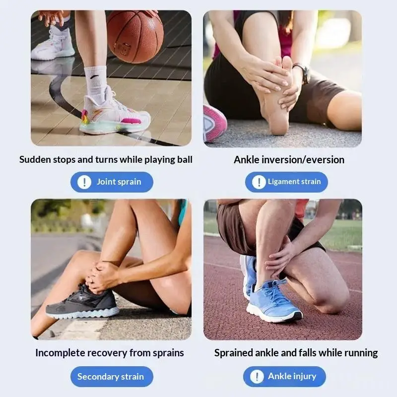 ~1/2Pcs Ankle Protectors Running Joint Strain Ankle Wear Tear Anti-fracture Ankle Protector Basketball Soccer Men Women