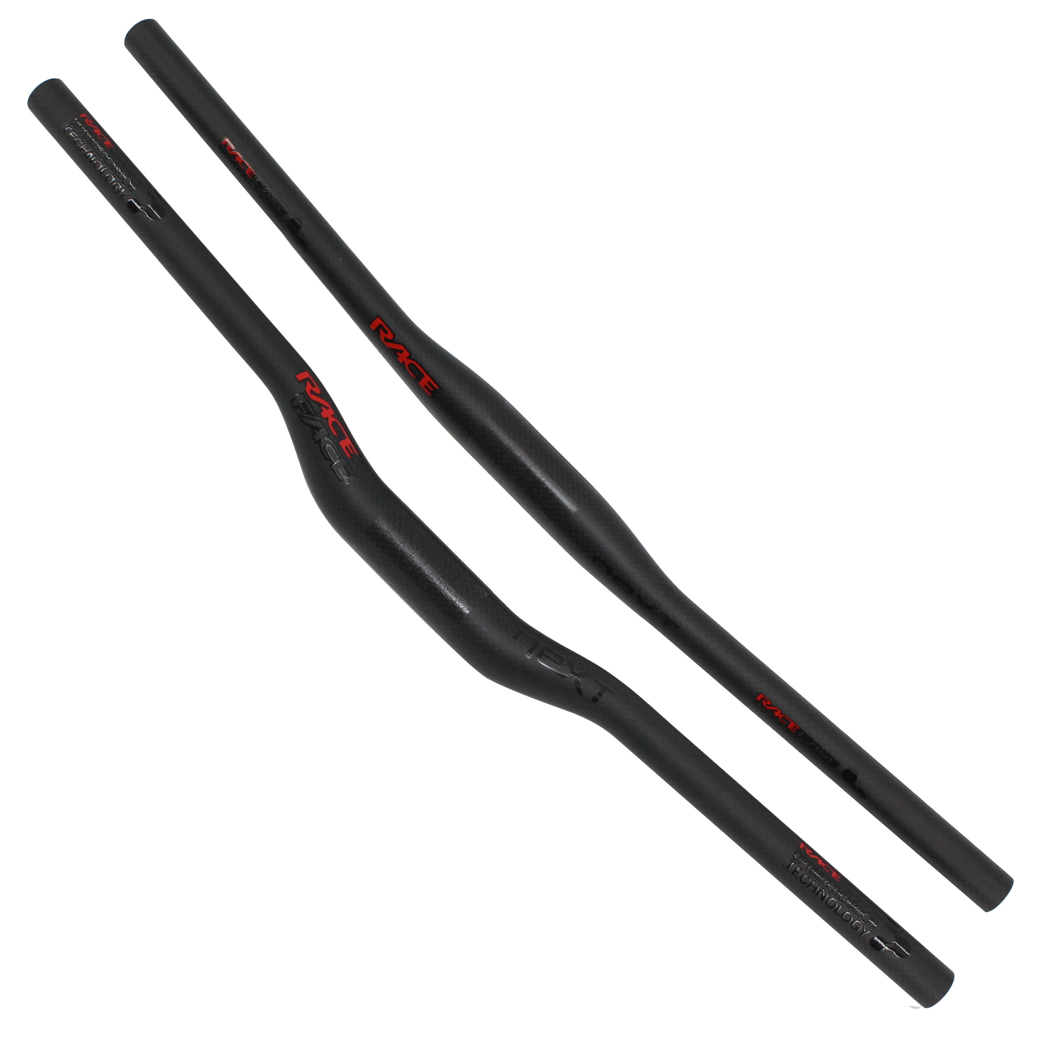 Brand New Next Mountain bike matt 3K full carbon fibre bicycle handlebar carbon MTB handlebar parts carbon bar Red+black color