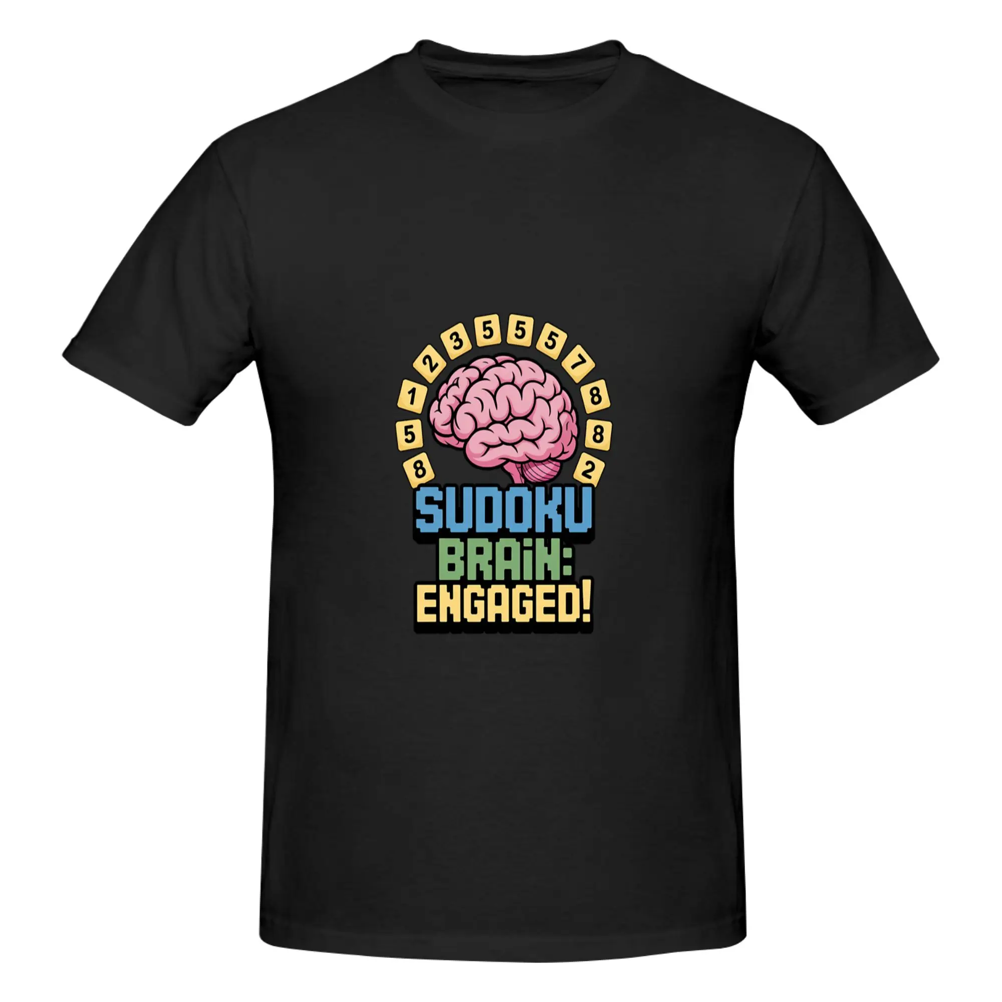 Funny Sudoku Puzzle Brain Game for Smart Solvers Essential Men's Printed T-Shirt Unisex T shirtShirts