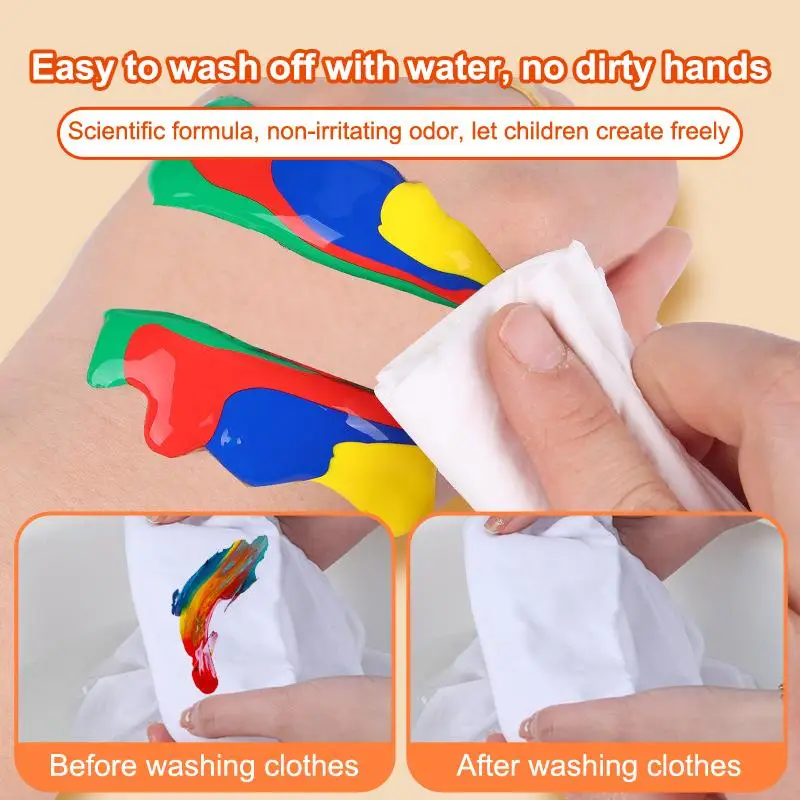[YU]2ML Acrylic Pigment Student Basic Painting Supplies Children's DIY Graffiti Pigment Suitable For Gypsum Dolls