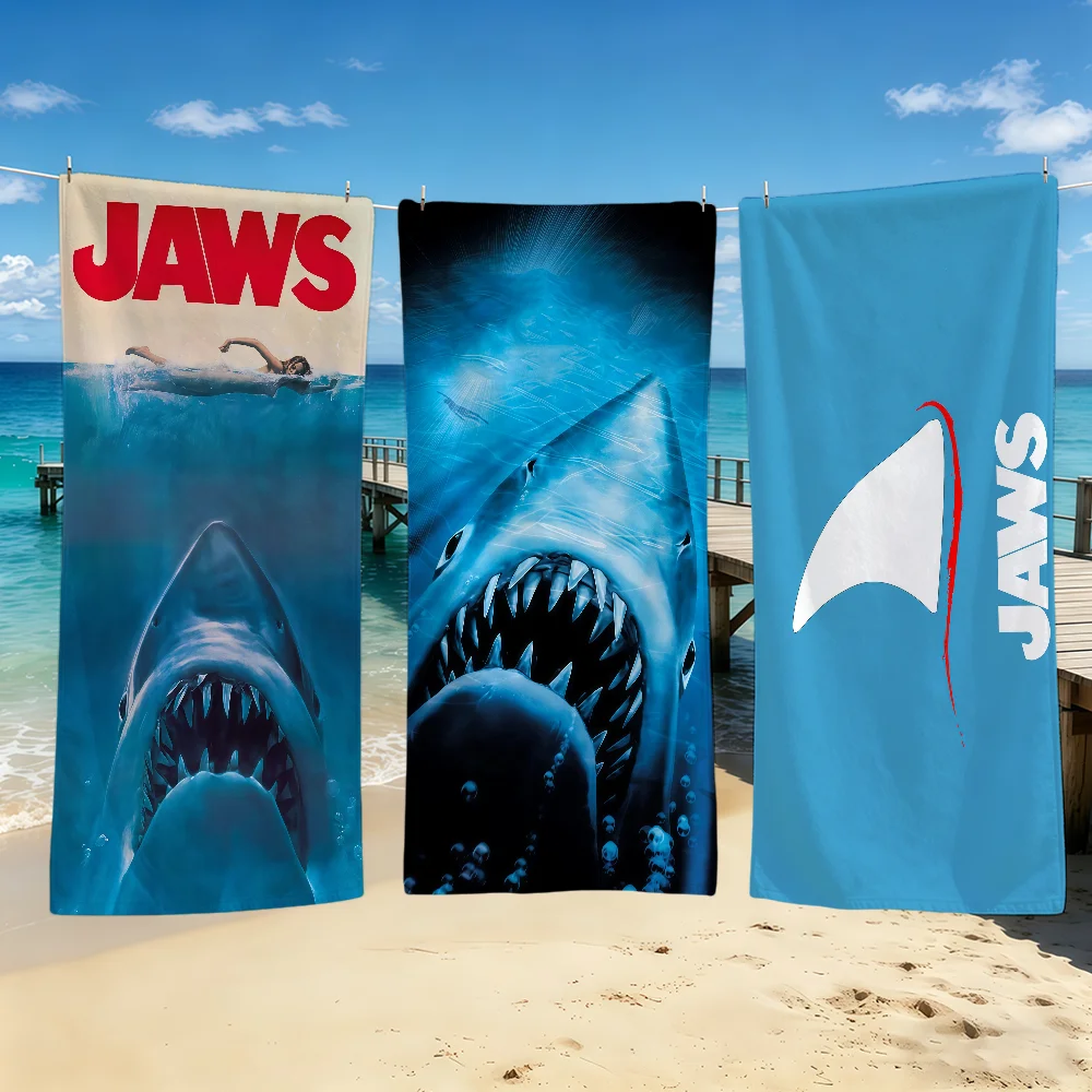 Toalha clássica do filme J-Jaw - Outdoor Camping Movies avaliação e preço