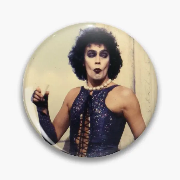 Tim Curry The Rocky Horror Picture Sh  Soft Button Pin Decor Brooch Jewelry Collar Cartoon Fashion Badge Lover Clothes Metal