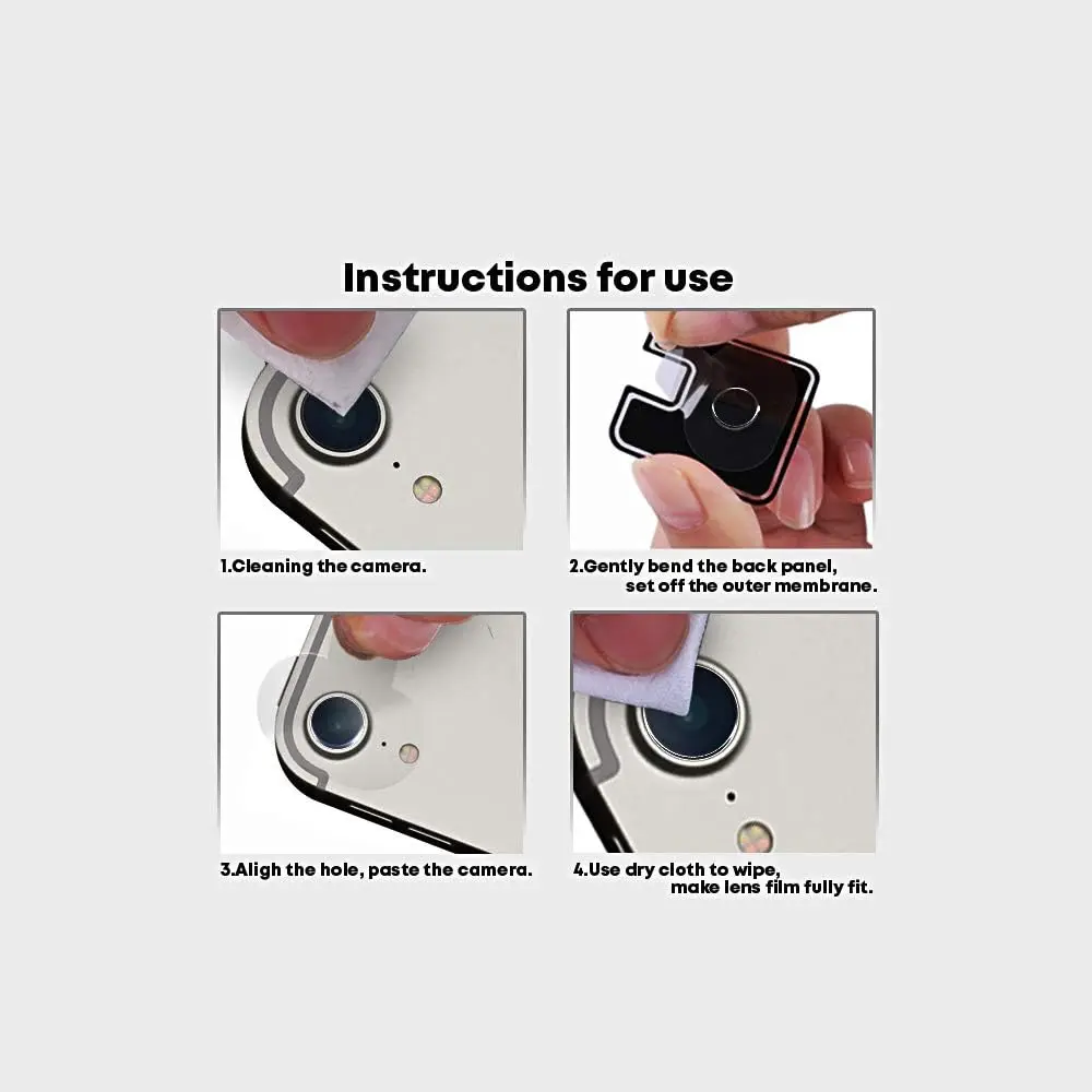 Camera Lens Protector for New iPad Pro Air 5 4 Mini 6 iPadPro 11 12.9 13 Inch 2024 Protection Protective Flim Tablet Accessories