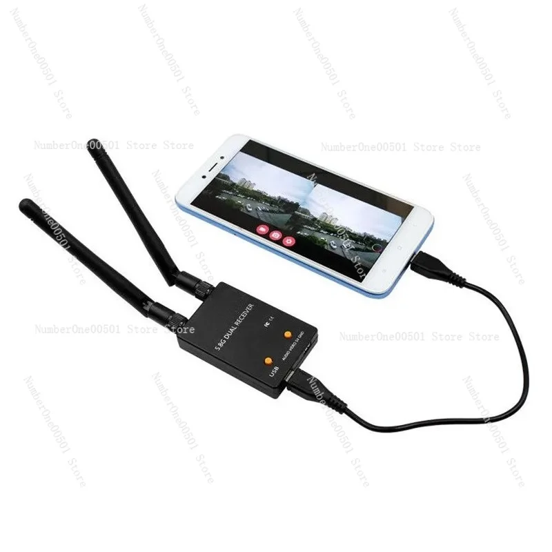 5.8G VC Dual Antenna 150CH Audio FPV Receiver for A