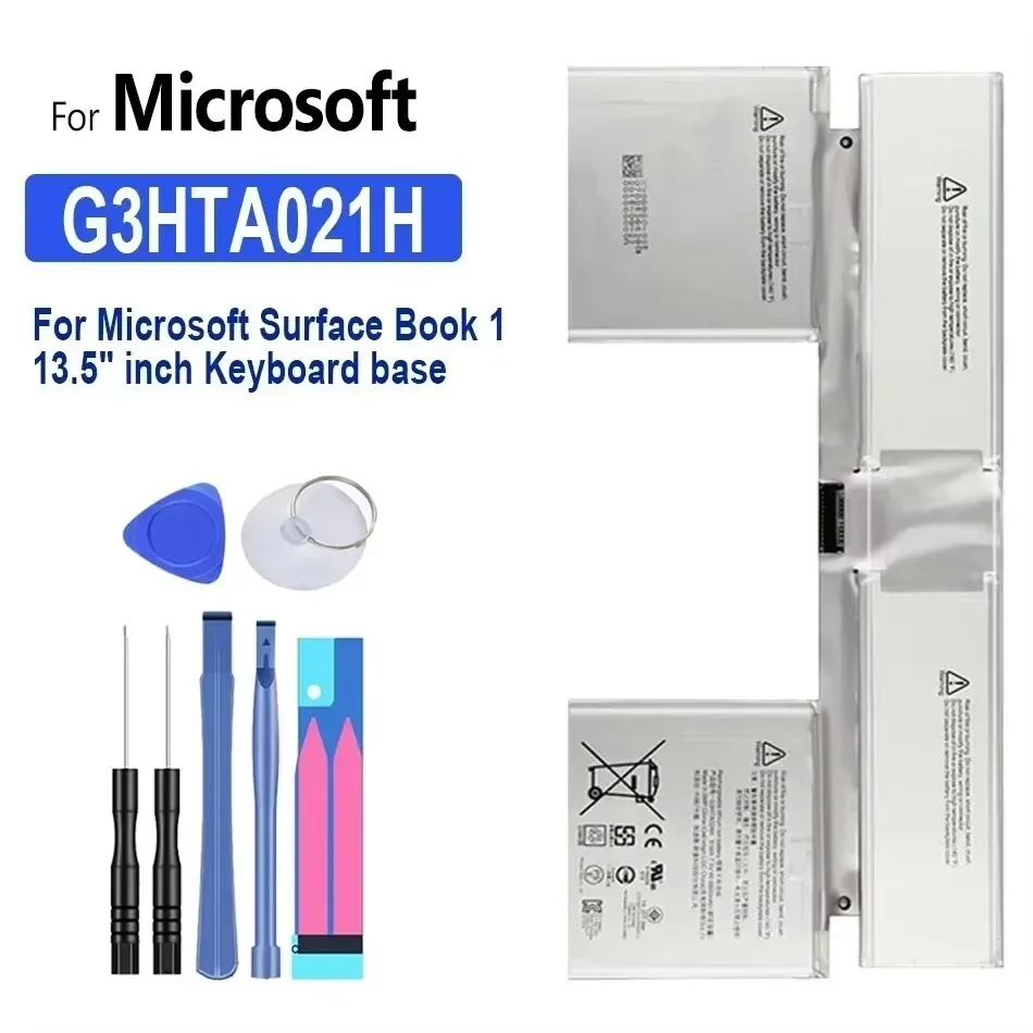 Battery G3HTA020H G3HTA024H G3HTA021H G3HTA023H 2387mAh-6800mAh For Microsoft Surface Book 1 13.5 1705 Keyboard 1703 1704 Screen