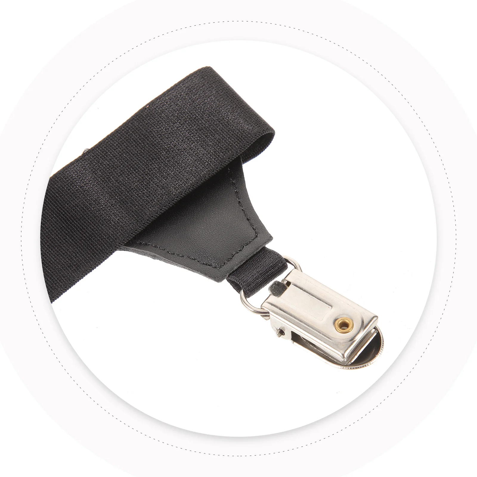 

2pcs Non-Slip Clamp Adjustable Garter Strap For Men Women Soft Garters Buckle Lightweight Fixed Stay Unisex Buckle Clip