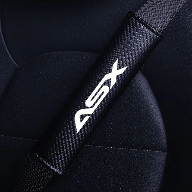 

Car Safety Belt Cover Adjustable Seat Belt Cover Shoulder Strap Covers For Mitsubishi ASX Car Accessorie Seat Belt Padding Pad