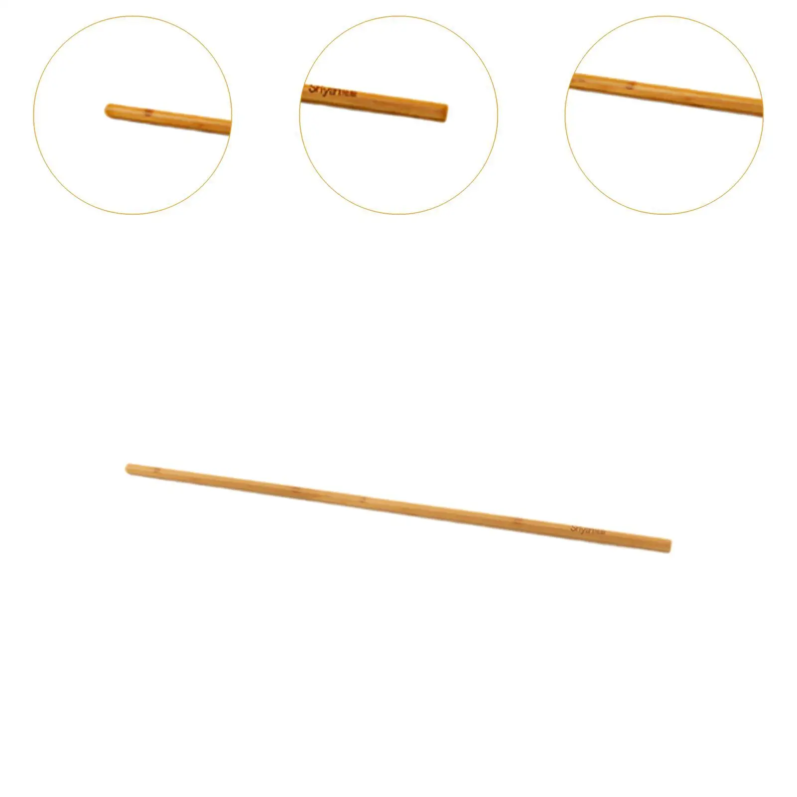 Portable Yoga Stick Posture Corrector Bamboo Stretching Stick for Body Sculpting Pilates Gymnast Flexibility