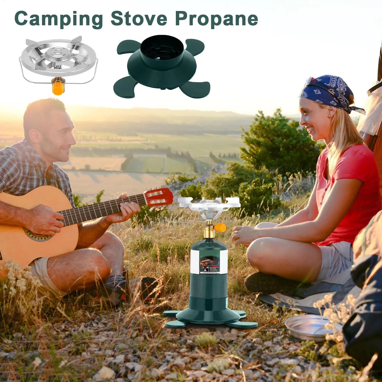 

Основание для походной печи, основание для канистры для походной плиты, складная опора, стабилизатор, подставка, регулируемое пламя для кемпинга, ужинов, пикников