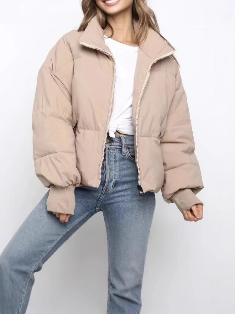 جديد الشتاء سميكة القطن معطف سترة للنساء العصرية تنوعا طالب الكورية نمط فضفاض صالح مبطن سترة قصيرة القامة #1