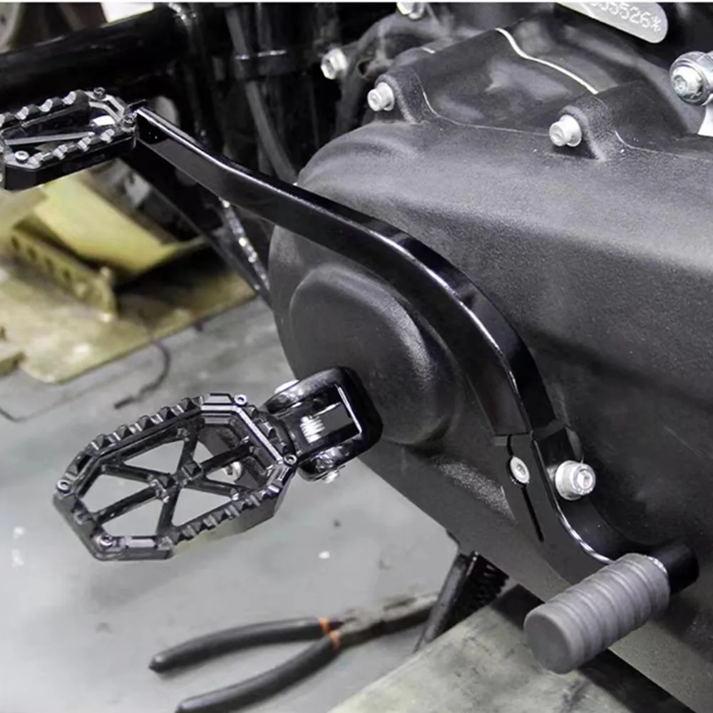 

Motorcycle Heel/Toe Gear Shift Lever Shifter FOR Harley Softail Fat Boy Breakout FXBB Street Bob 114 Low Rider ST 117 2018-2023