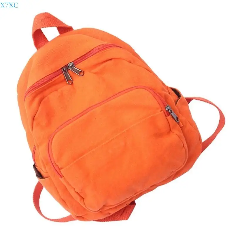 

X7XC Девушки Эстетический Рюкзак Школьный Рюкзак Повседневные Рюкзаки Сплошной Цвет Рюкзак