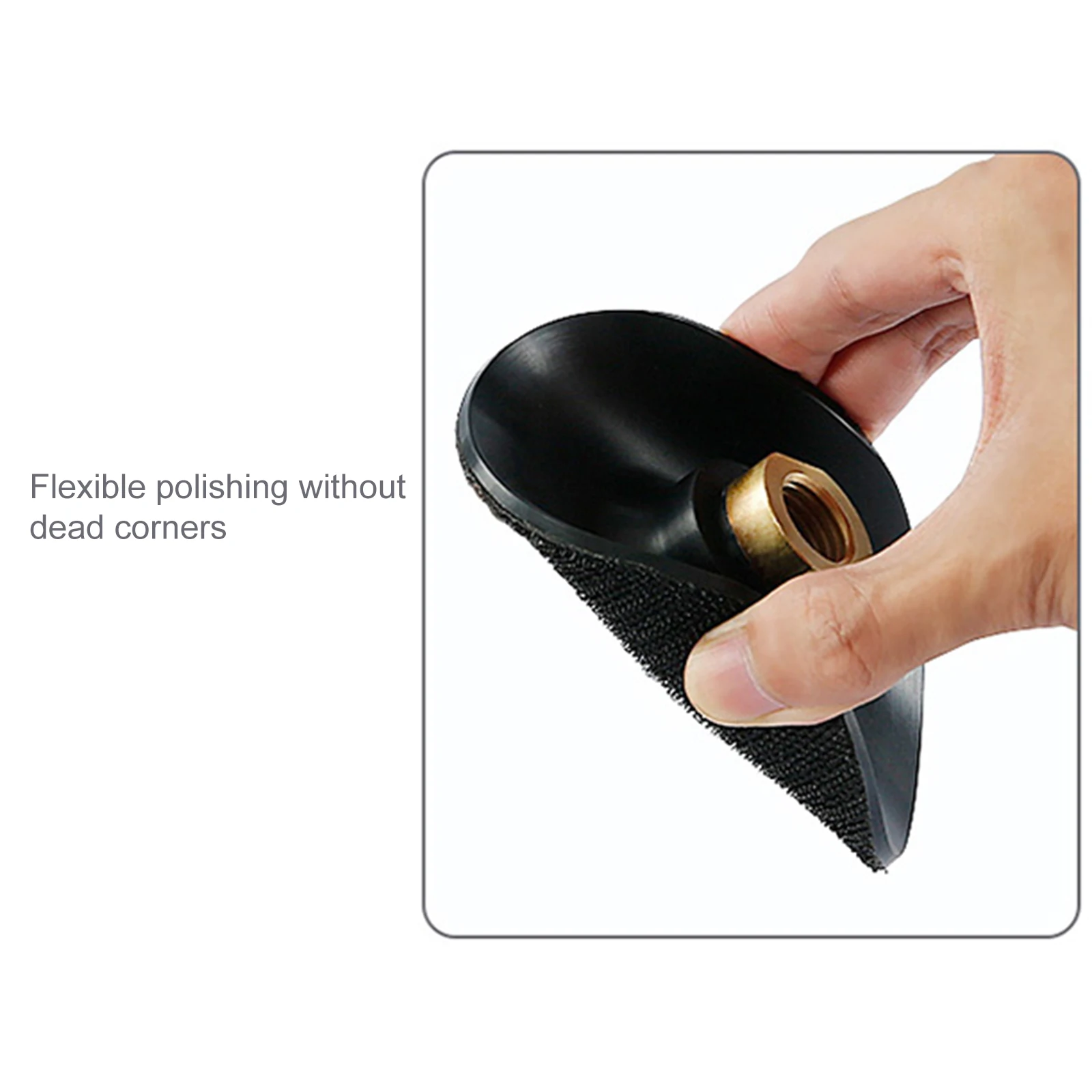 1 pz platorello disco abrasivo elettrico vassoio ruota dentata disco lucidante adesivo appiccicoso carta vetrata mandrino smerigliatrice ventosa