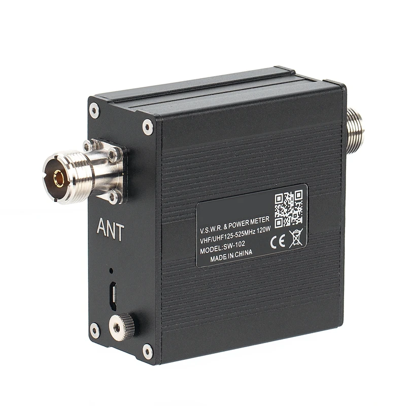 SW-102デジタルパワーメーター,vhf,uhf,swrメーター,双方向ラジオ用,USプラグ,125〜520 mhz