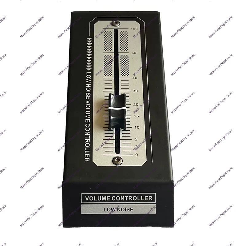 Audio Adjustment 2-Way 6.5 Volume Adjustment Controller Desktop Volume Wire Control Connected To Computer Speaker Amplifier