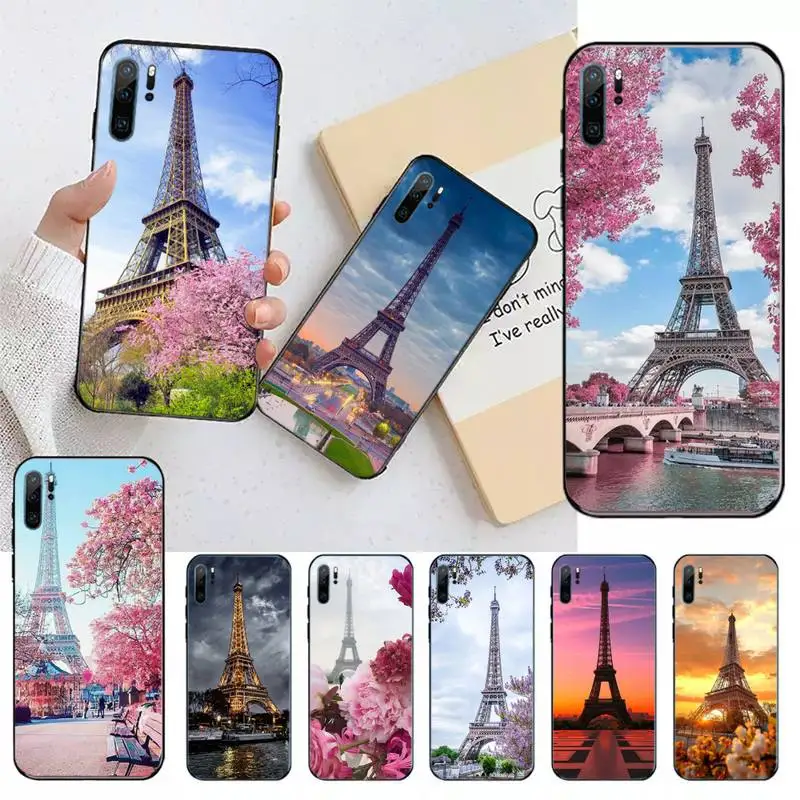 Eiffelturm Paris Handy hülle für Huawei Honor Mate 30 40 50 20 8 70 5 9 10 pro p x i s y lite nova