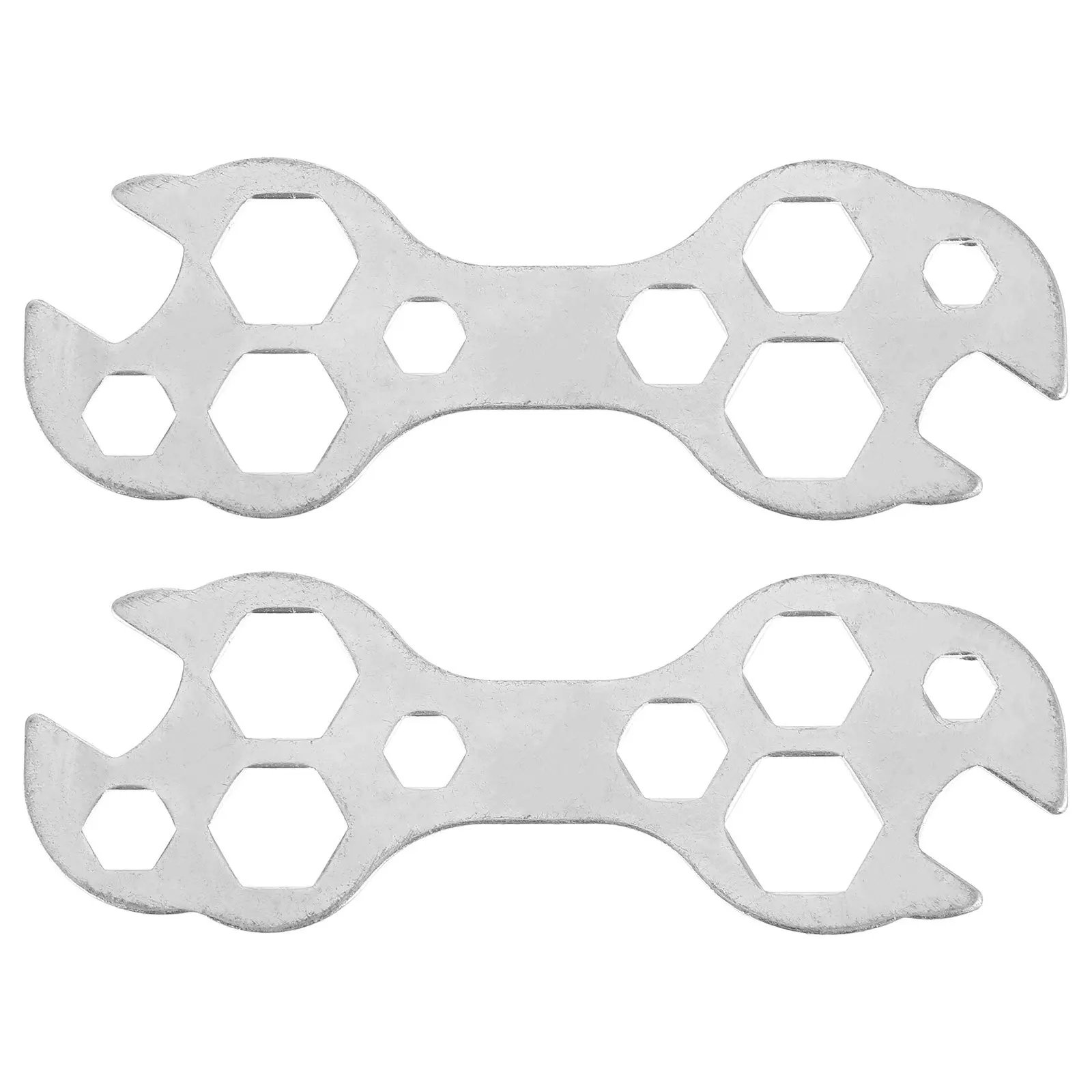 

2pcs Multifunctional Wrench Set Durable Spoke Wrench Bicycle Motorcycle Repair Tool Home Outdoor Maintenance Bike Wheel Truing