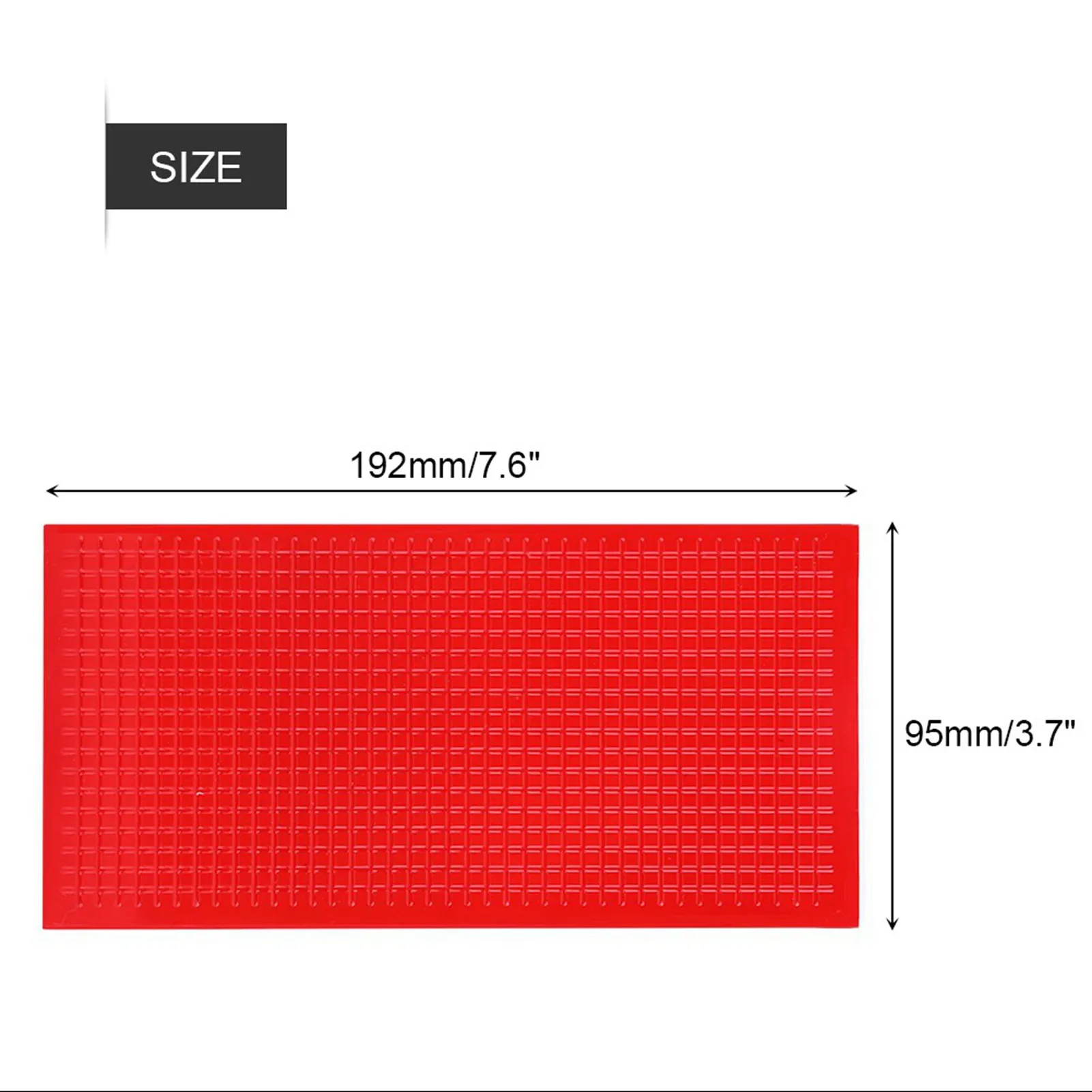 Car Light Crack Repair Film Kit 192x95mm Grid Pattern Pre-Cut for Tail Light Turn Signal Lens Auto Kit Maintenance Supplies