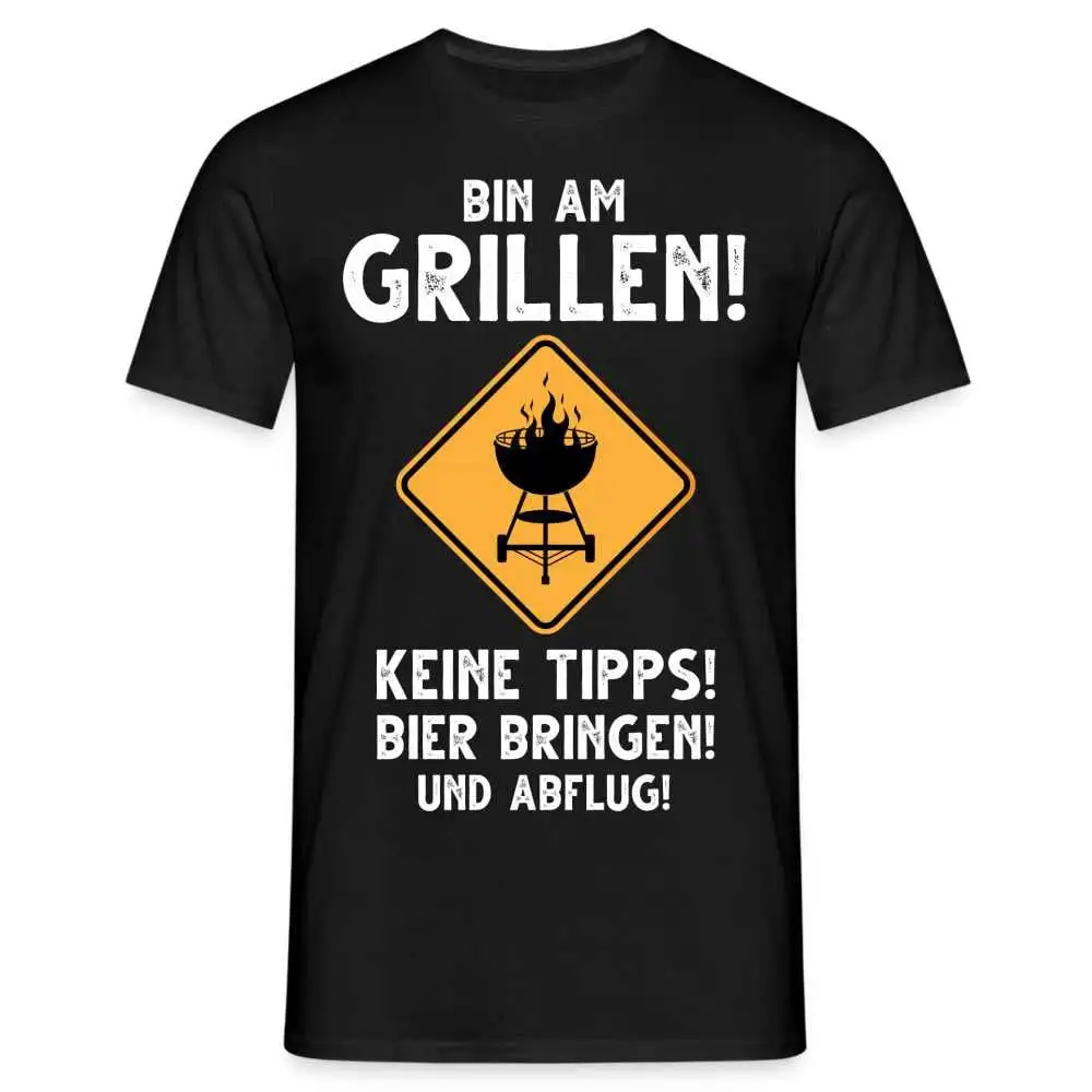 I'M Grilling No Tips Bring Beer And Take Off Funny T Shirt