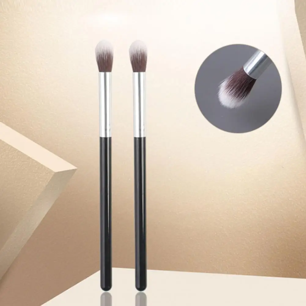 Plastic Universal Eye Shadow Concealer Blending Beauty Brush Tool Lightweight Makeup Brush Non-drop for Daily Use
