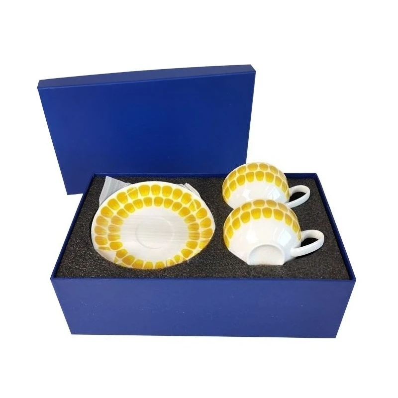 Coffee Cup and Tea Cup with Saucer Bone China Ideal for Afternoon Tea Daily Use and Home Table Decoration