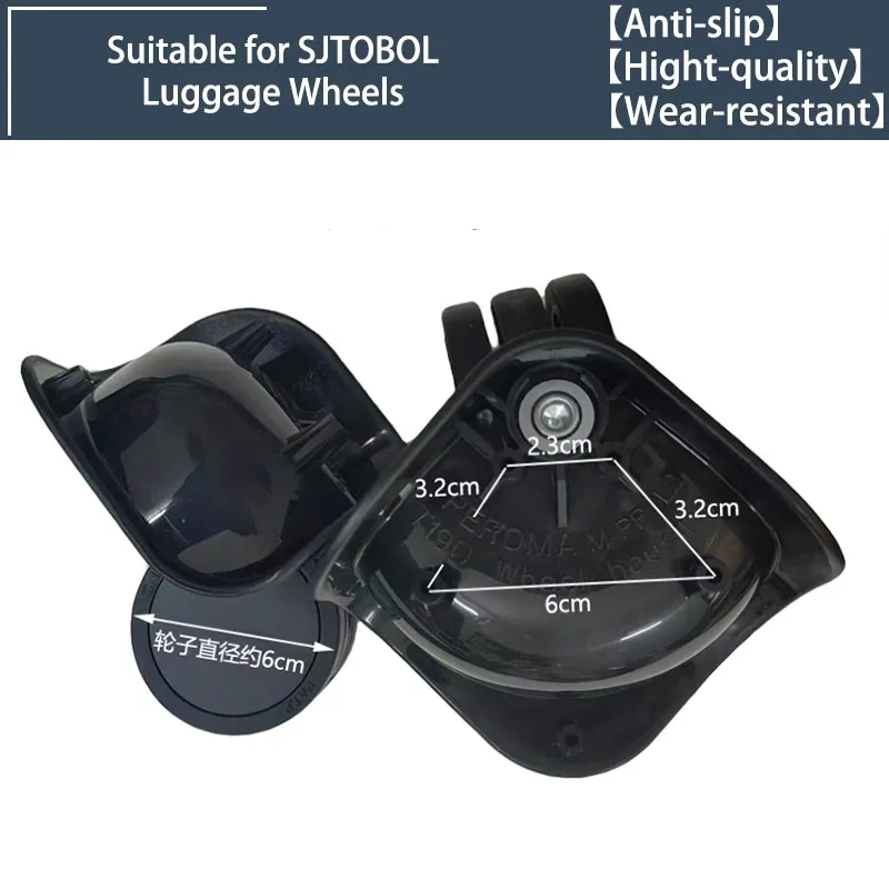 

2/4 Wheels Universal Wheels for SJTOBOL T19D Swivel Wheels Luggage Accessories Replacement Trolley Parts for Suitcase