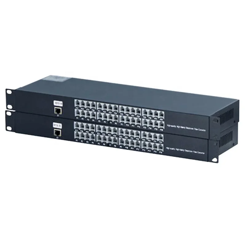 1 Pair 32 Channel Telephone + 1 Port 10/100M Ethernet Fiber Optical Telephone Converter