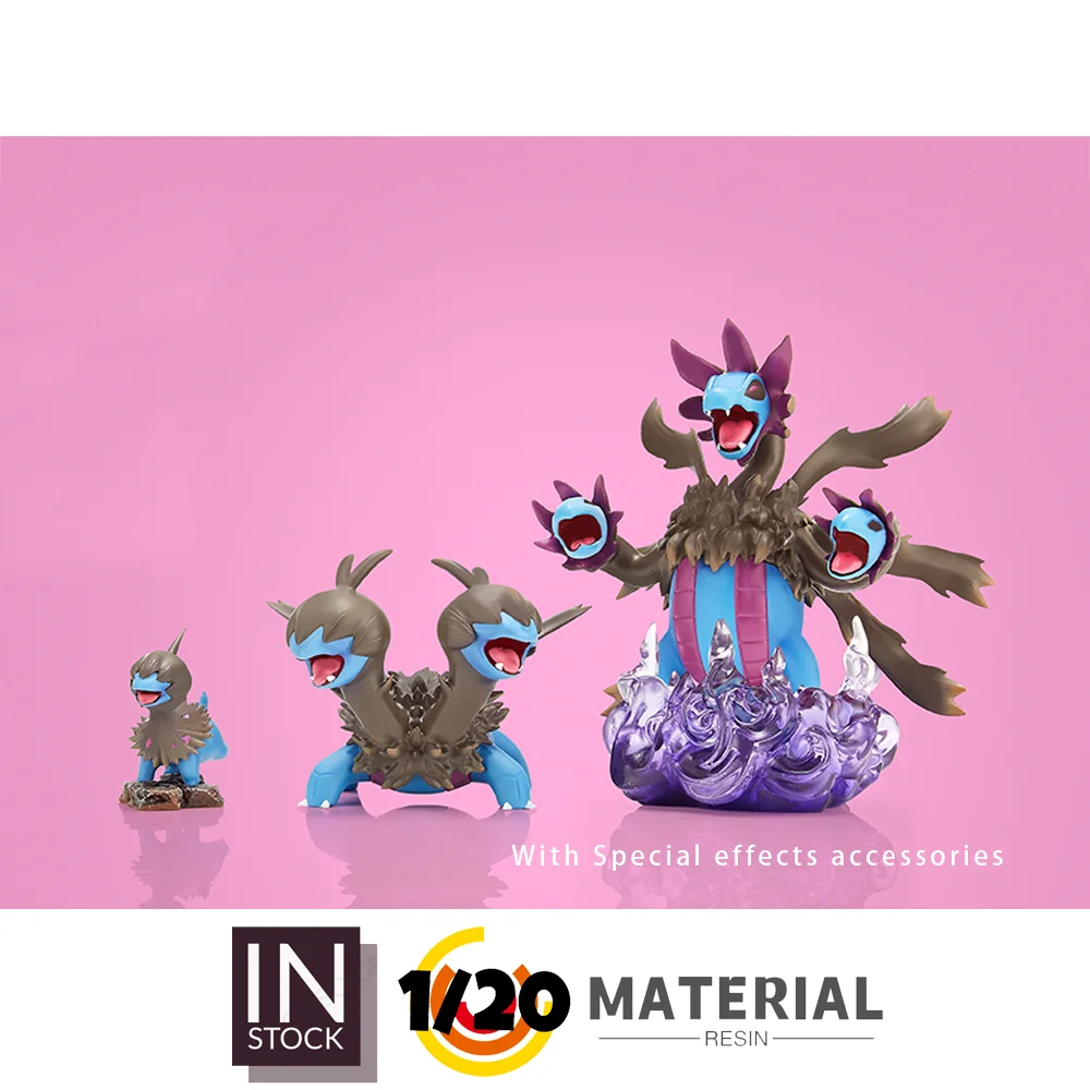 [IN STOCK] 1/20 Resin Figure [XO] Deino & Zweilous & Hydreigon & Individuel Bases