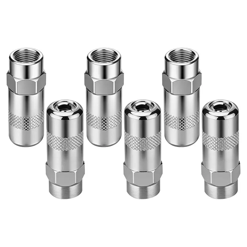 A02F-Grease Applicator Tips 6Pcs- High-Pressure Flat Nozzle 1/8