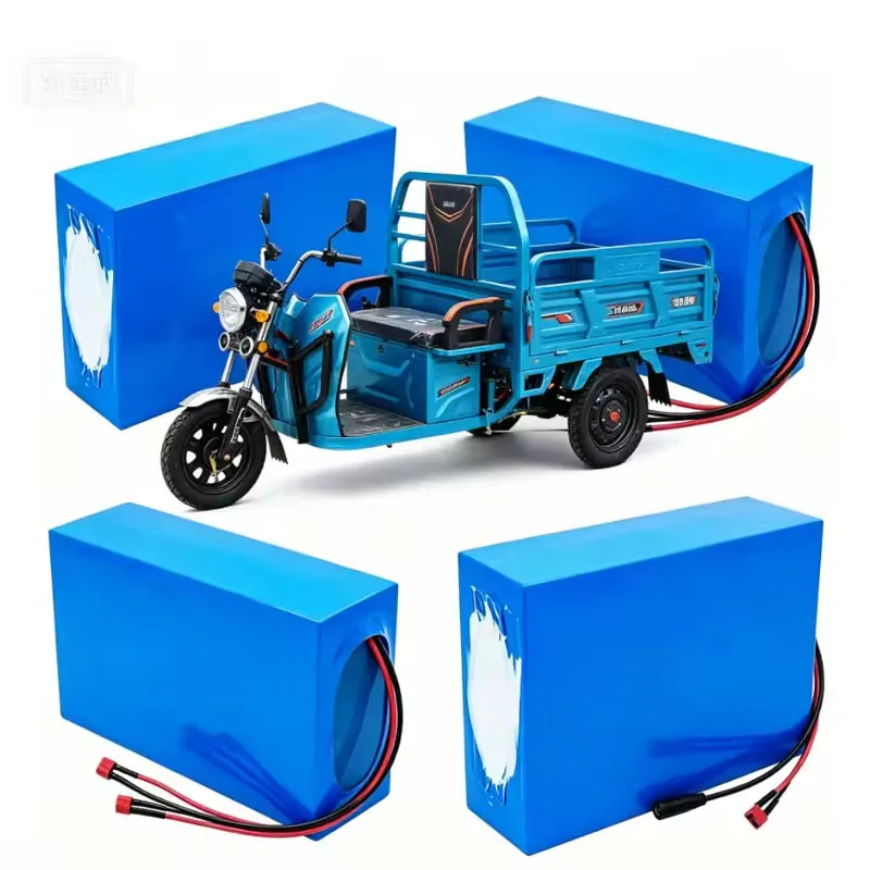 New 36V 48V 60V 40AH 21700 Lithium Battery Pack 2500W Motorcycle Tricycle with BMS+charger