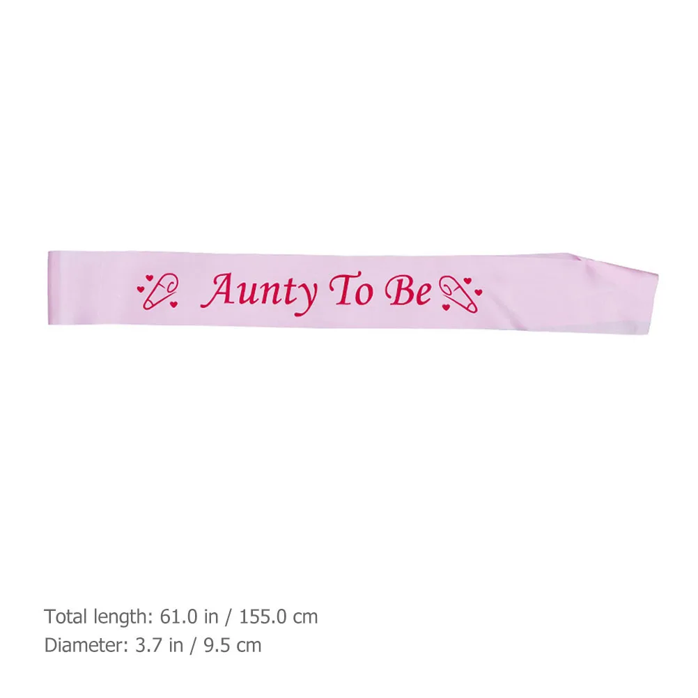 

5Pcs Baby Shower Sashes Party Cloth Etiquette Bands Baby Birthday Decoration to Be Sashes Party Etiquette Bands