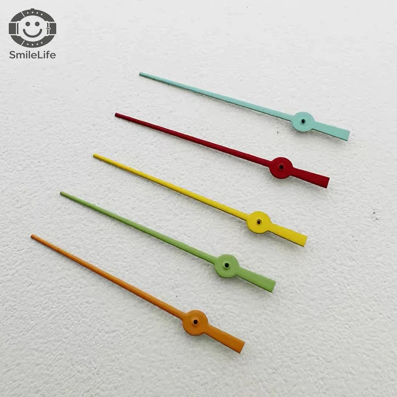 SmileLife 12.5mm NH35 Colorful Second Hands Watch Hands Fit NH35/NH36/4R/7S Movement Watch Accessories Watch Hands