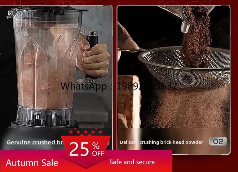 

Soybean Milk Machine Commercial Grinding Slag-free Filtration-free High Power Large Capacity Wall Breaking Cooking
