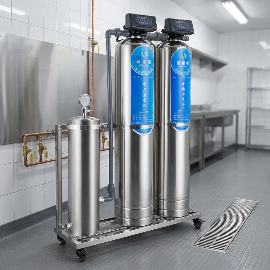 Whole-house Water Purification Equipment Central Water Purifier Systems Automatic Quartz Sand Activated Carbon Filter