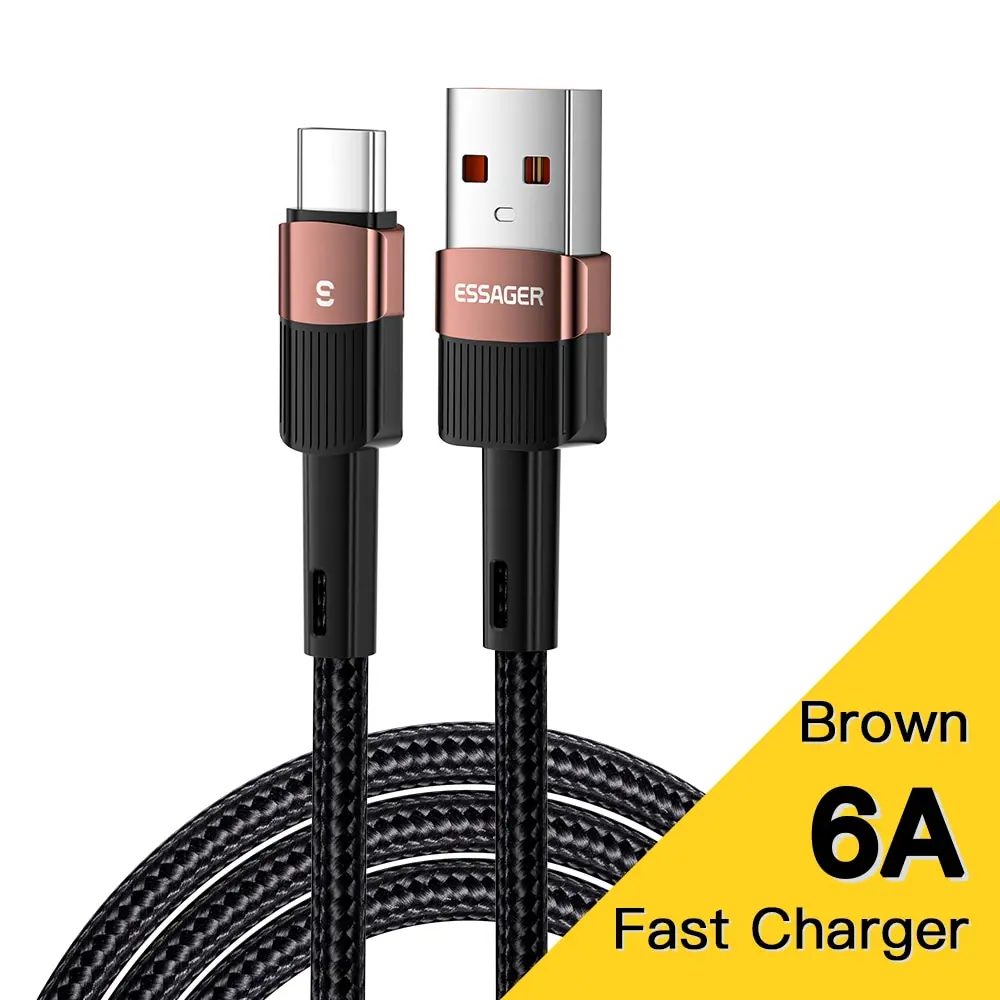 Essager 6a Typ C USB-Kabel Schnell ladung für Huawei P40 Pro P30 66W Kabel Ladegerät Datenkabel für Samsung S21 Ultra S20 Poco