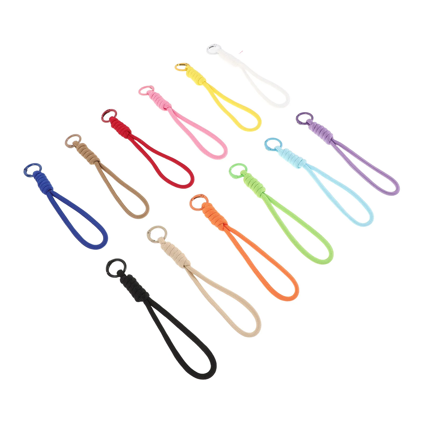 12 pcs Acrylic Keychain Making Pendant Kit Halloween Christmas New Year Phone Wrist Strap Phone Strap Lanyard