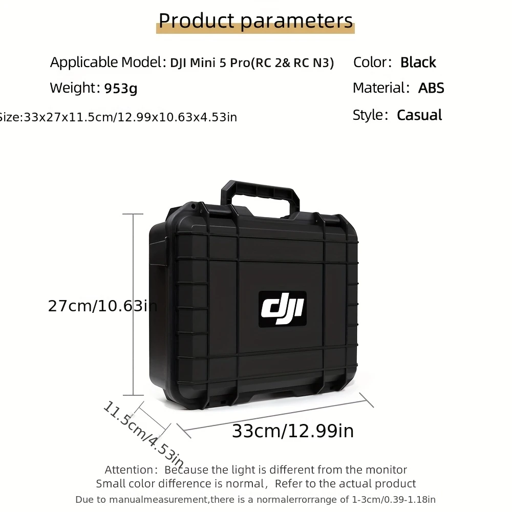 Suitable for DJI 5 Pro Storage Case, 5 Pro Explosion-Proof Case, Portable Hard-Shell Large Capacity Case - Image 2