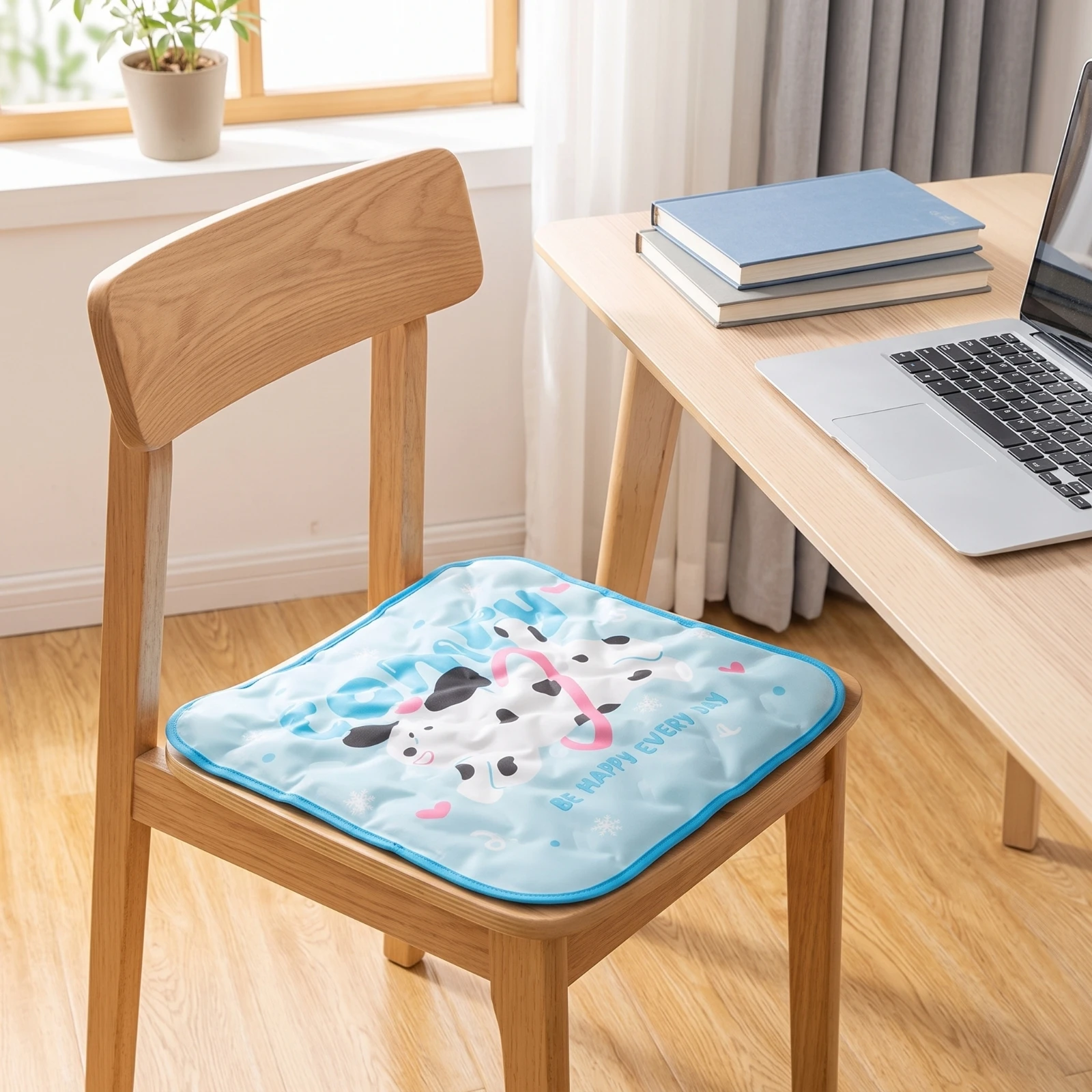 Cooling Seat Mat Square Cooling Seat Cushion Chair Pad Breathable Electricitywithout Electricity for Office Workers, Dorm Room