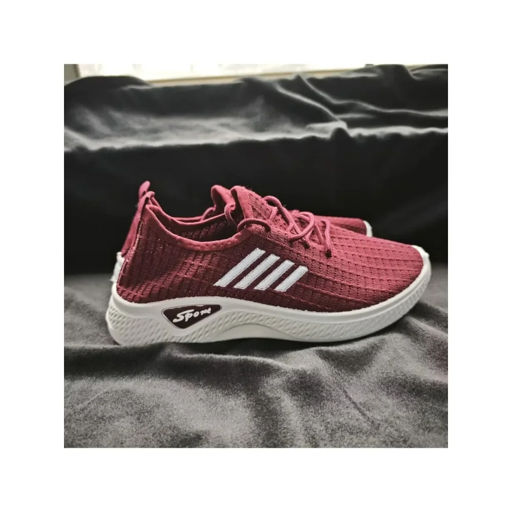 

Новинка 2023 года, женские кроссовки на плоской подошве ≤1 см, легкие дышащие хлопковые кроссовки с резинкой, весенние предметы первой необходимости