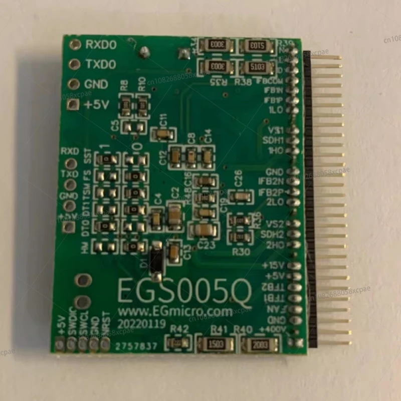 

EGS005.EGS005Q Плата управления инвертором синусоидального тока 1000 Вт, основной контроллер EG8025, однорядный штыревой разъем