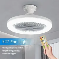 Smart 3-in-1 Ceiling Fan with Remote Control and 3-Speed With E27 AC85-265V Lighting Base for Bedroom and Living Room Lighting