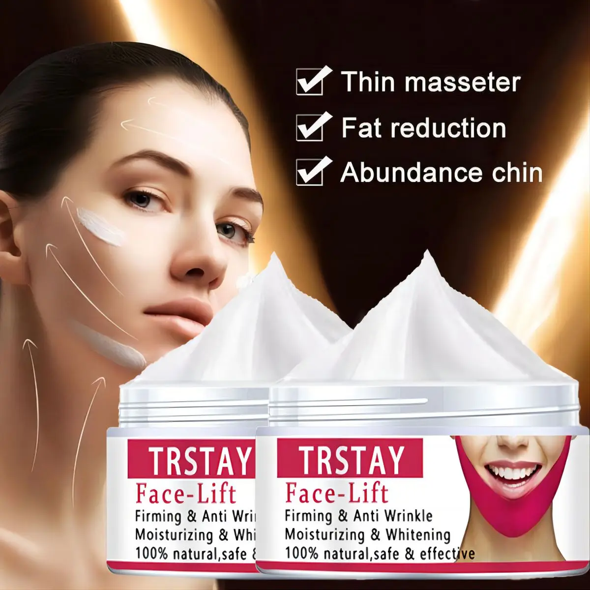 

TRSTAY Face-Lift Firming & Anti Wrinkle Moisturizing & Whitening 100% natural,safe & effective